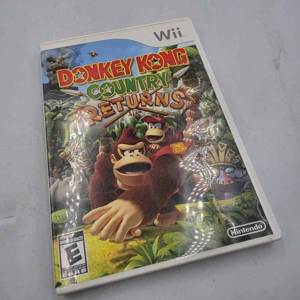 Nintendo Wii Donkey Kong Country Returns In Case No Manual Works 2010